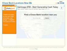 Tablet Screenshot of chasebank.locationsmap.com