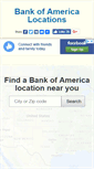 Mobile Screenshot of bankofamerica.locationsmap.com